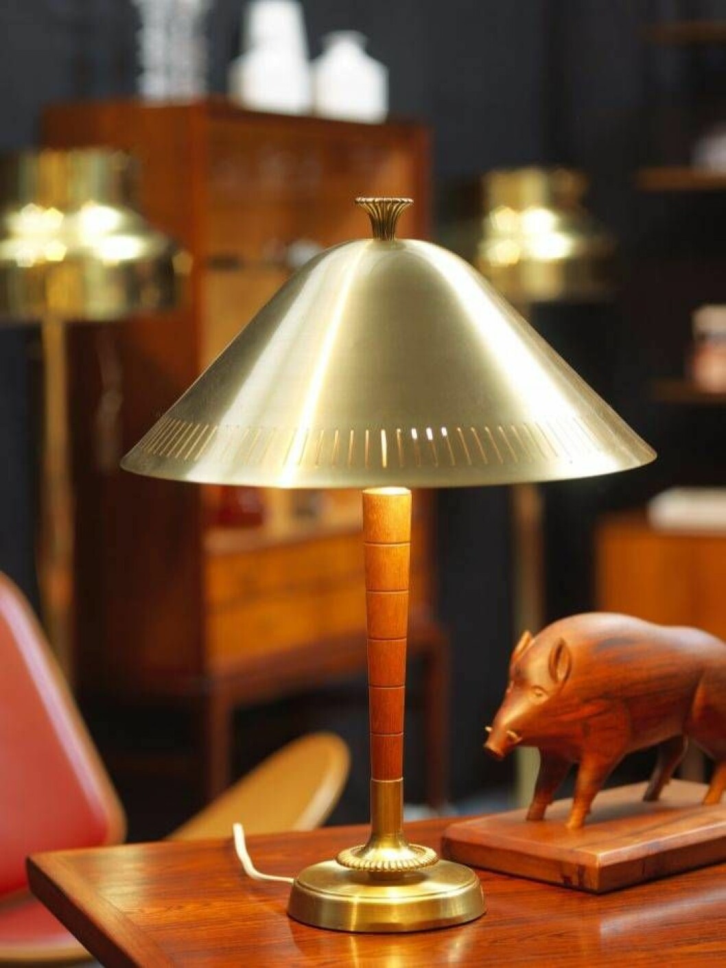 Lampa i 1940-talsdesign