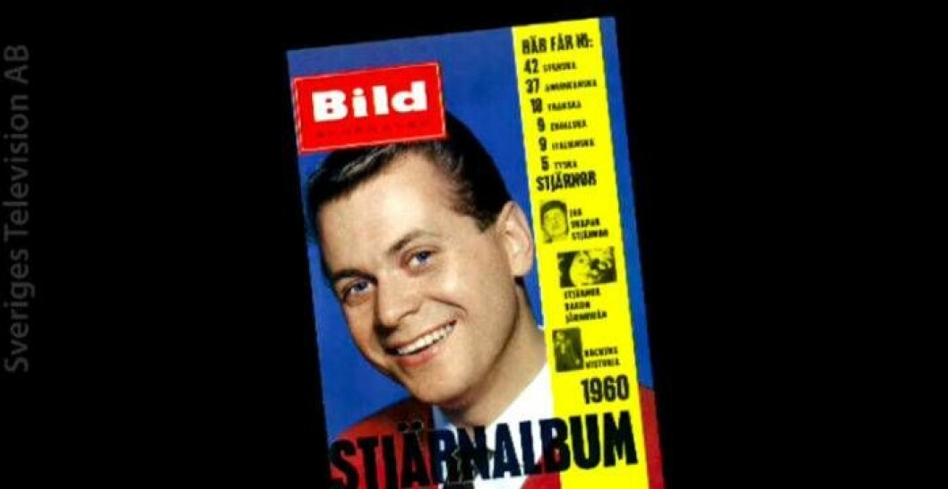 Lasse Lönndahl på ett tidningsomslag.