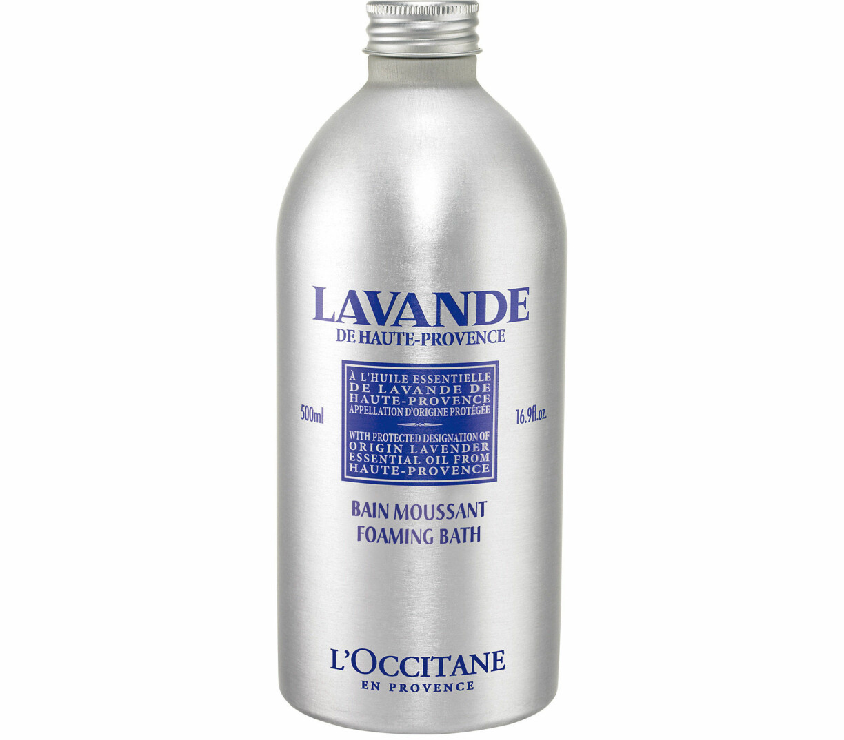 Lavender foaming bath.