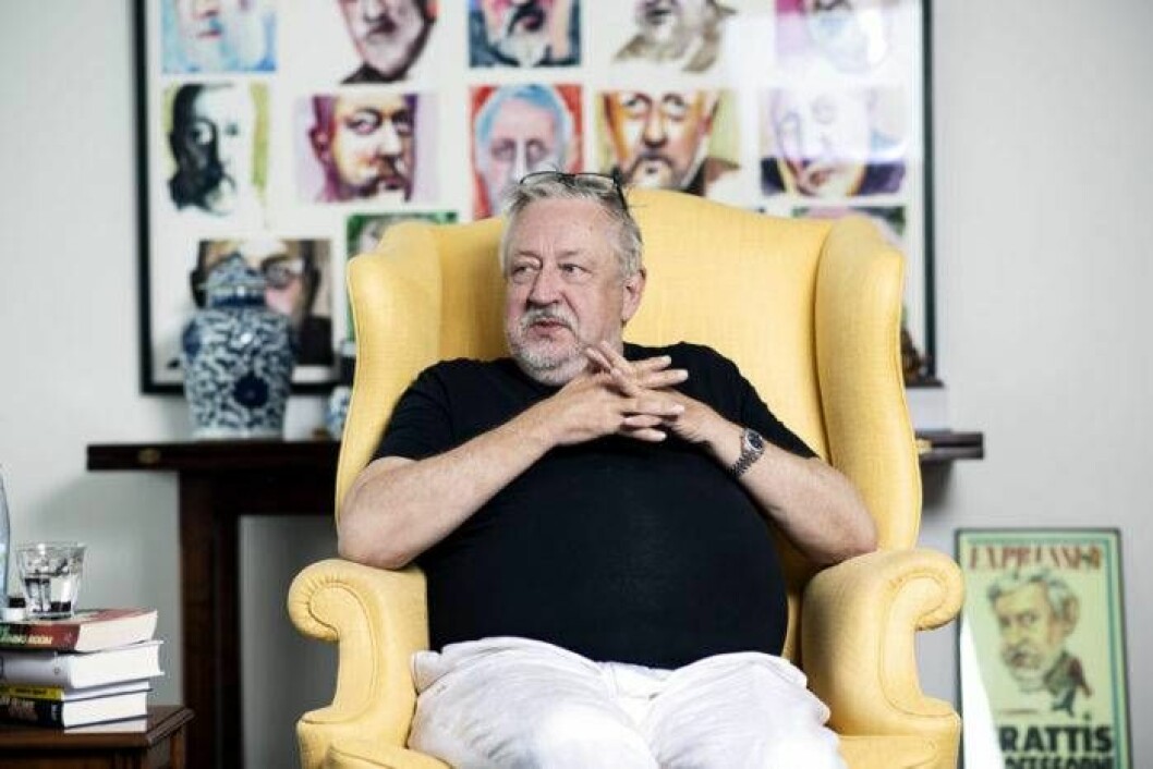 Leif GW Persson lovade vid årsskiftet att gå ner 50 kilo under 2017. Foto: Margareta Bloom Sandebäck/Aftonbladet/IBL Bildbyrå Leif GW Persson.