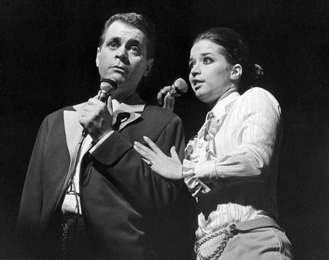 Lasse Lönndahl och Barbro "Lill-Babs" Svensson 1967