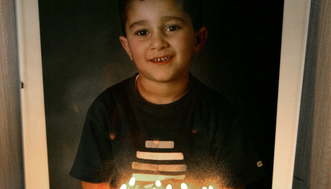 8-årige Mohammed Ammour mördades på väg till skolan.