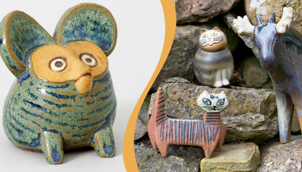 Lisa Larsons djurpark –tama och vilda klassiker i keramik
