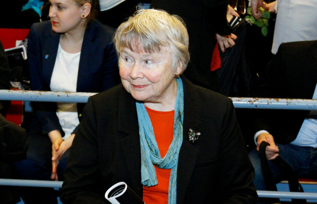 Lisbeth Palme blev 87 år gammal. Foto: IBL Lisbeth Palme dog 2018.