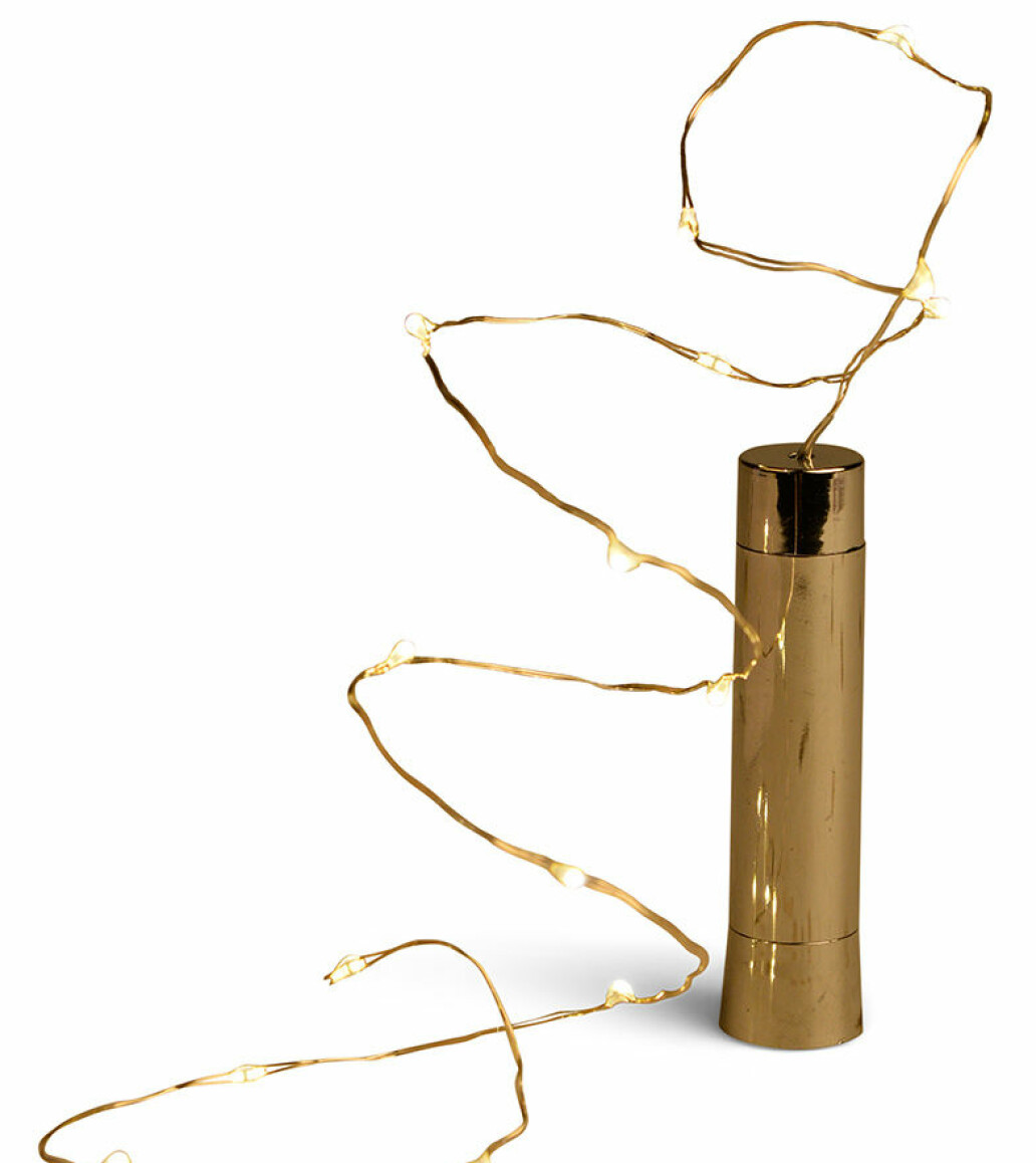 Ljusslinga med LED-lampor.