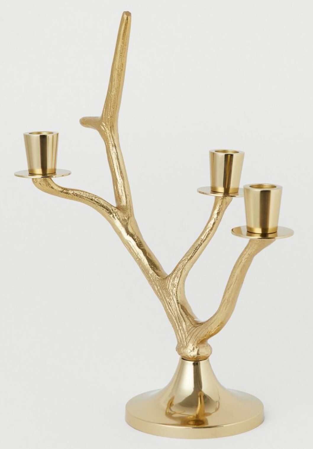 Guldfärgad grenljusstake från H&M Home