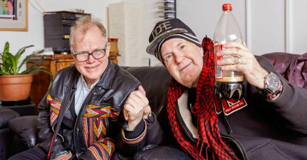 Björn Lindström lockades hit av Lasse Cosmos som är med på nästan alla arrangemang. Foto: Thomas Hjertén