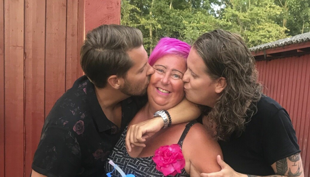 En nära relation med sönerna Tobias och Pontus är en viktig del av Louises liv, de hittar på mycket kul tillsammans. Louise Tanten Johqvist med sina två söner.