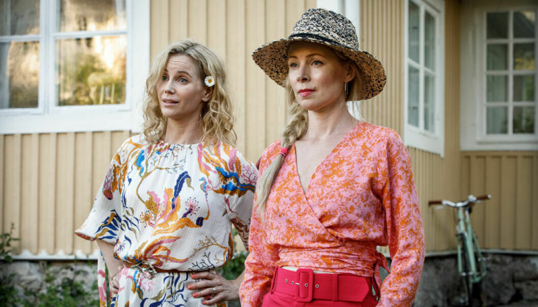 Sofia Helin och Julia Dufvenius medverkar båda i Lust som har premiär under första halvan av 2022.