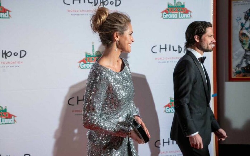 Madeleine och Carl Philip.