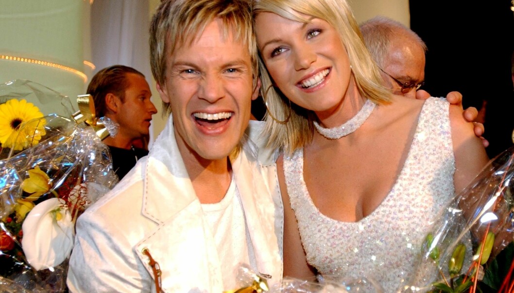 Vid debuten i Melodifestivalen 2003 vann Jessica tillsammans med Magnus Bäckström. Låten hette Give me your love. Magnus Bäckström och Jessica Andersson vann Melodifestivalen 2003