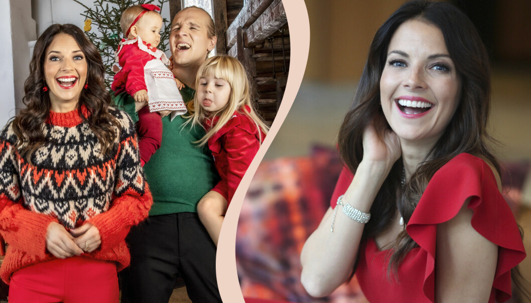 Programledaren Malin Olsson gör programmet FIxarjulen på SVT där både fästmannen Simon Peyron och döttrarna Blanka och Hedda är med och här berättar hon om programmet, kärleken och ålderskillnaden till sambon Simon, rollen som mamma och hur hon ser på julen.