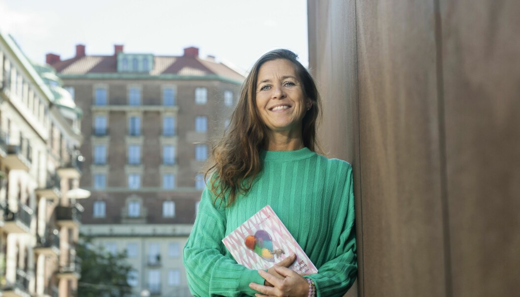 Malin har skrivit en bok om ätstörningarna.