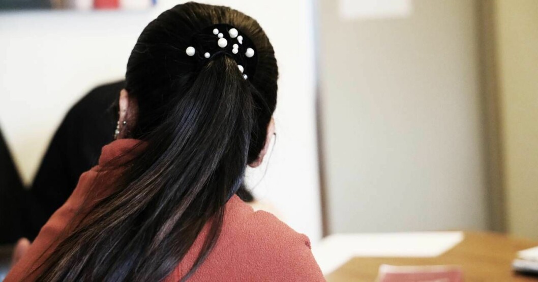 Lena har, till skillnad från Sanna, varit kriminell sedan hon var 17 år gammal. Det här är inte första gången hon sitter i fängelse, men hon hoppas att det är sista. Foto: Cecilia Ahle Lena har, till skillnad från Sanna, varit kriminell sedan hon var 17 år gammal.