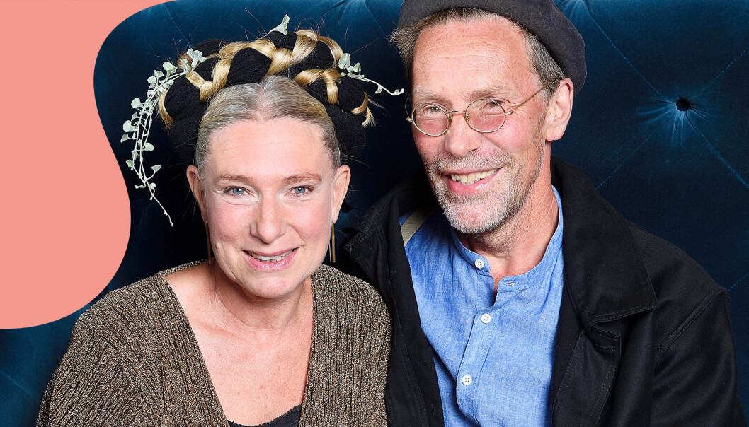 Tv-personligheterna Marie och Gustav Mandelmann.