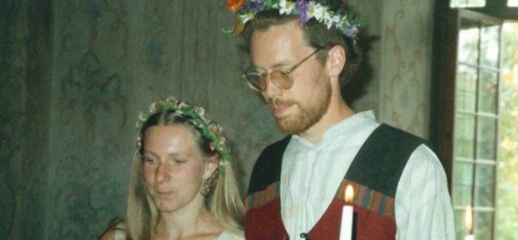 Marie och Gustav Mandelmann träffades på en konstskola i Bohuslän. Bild: TV4 Marie och Gustav Mandelmann träffades på en konstskola i Bohuslän.