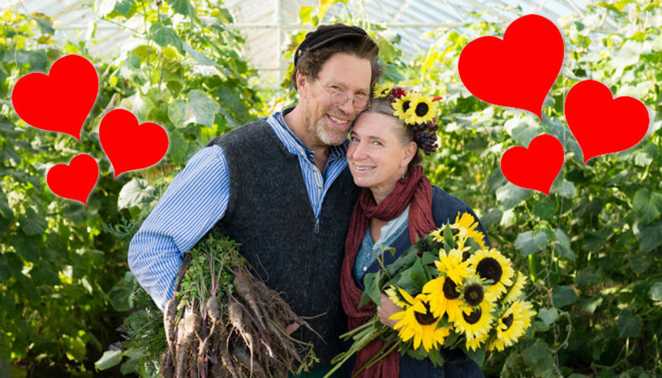 För Marie och Gustav Mandelmann på Mandelmanns gård är varje dag alla hjärtans dag.