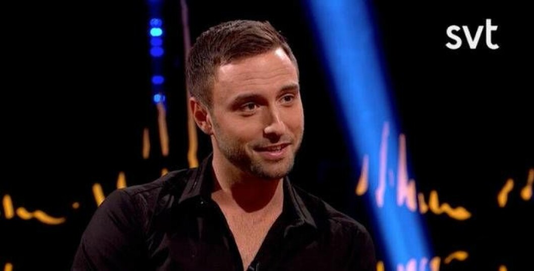 Måns Zelmerlöw i Skavlan.