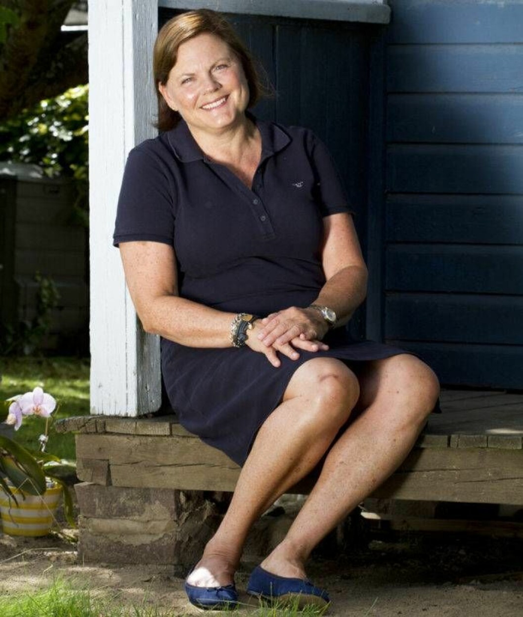 Efter operationen för sin skräddarknuta kan Marie äntligen bära vilka skor hon vill.