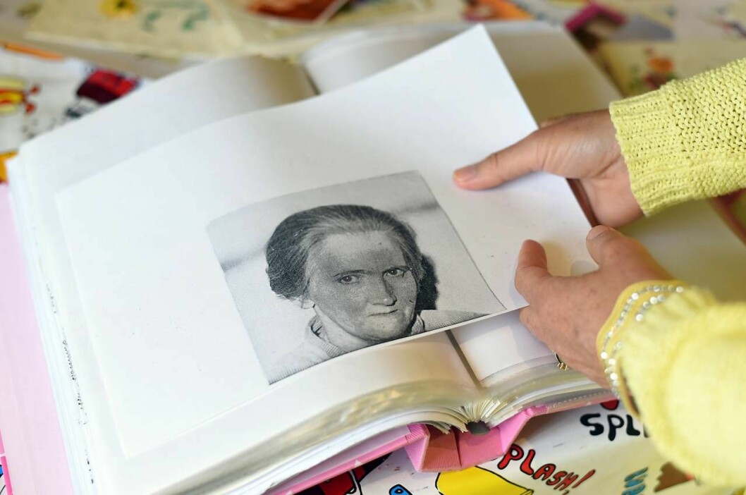 Bild av Maries gammelmormor Anna