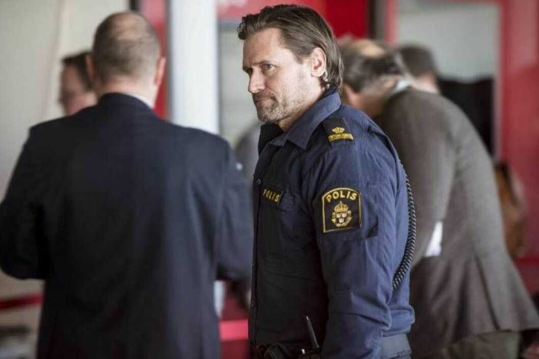 Martin Melin jobbar som polis, men har planer på att ge sig in i politiken. Bild: IBL Martin Melin jobbar som polis, men har nu gett sig in i politiken som representant för Liberalerna.
