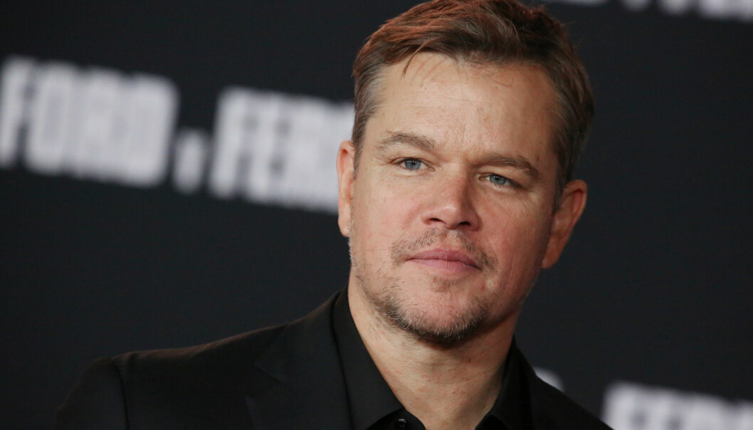 Skådespelaren Matt Damon har svenskt påbrå på sin mammas sida. Foto: Matt Baron/Shutterstock/TT Matt Damon på röda mattan.
