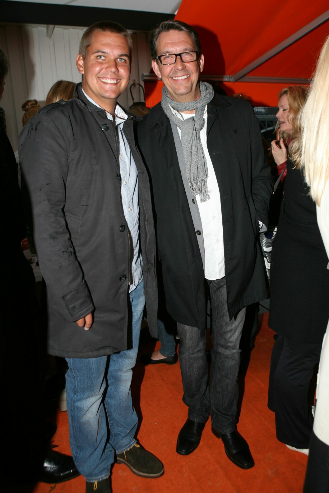 Max och pappa Hasse.