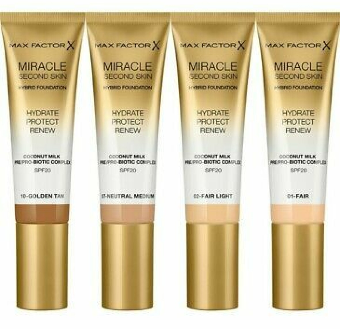 foundation med hudvårdande ingredienser från max factor