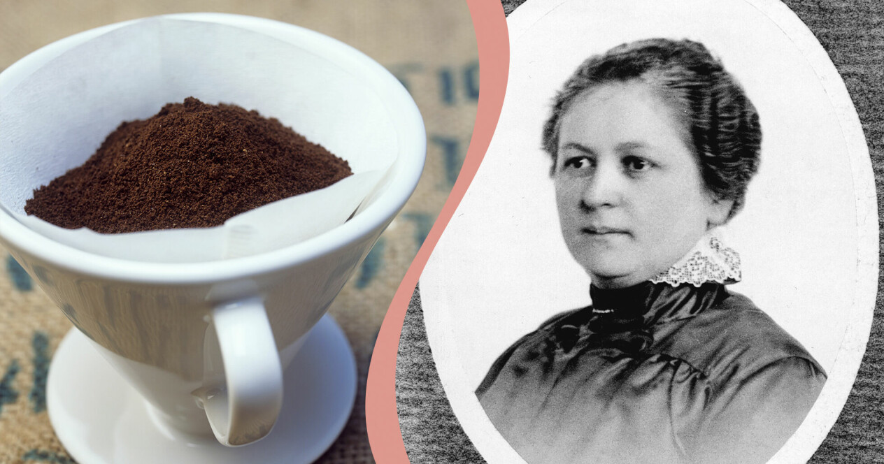 Melitta kaffefilter och grundaren Melitta Bentz.