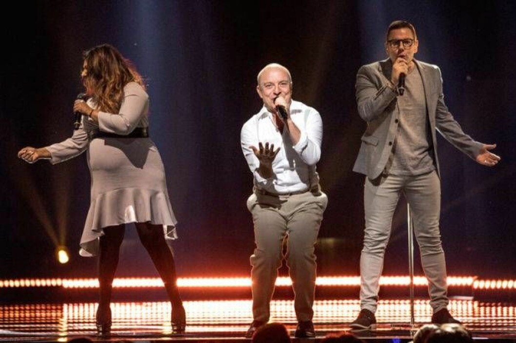 Jonas Gardell åkte ut ur Melodifestivalen.