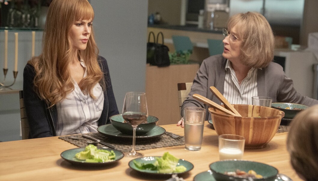 Meryl Streep spelar svärmor till Nicole Kidmans rollfigur Celeste i säsong två av <i>Big little lies</i>. Foto: TT Meryl Streep spelar svärmor till Nicole Kidmans rollfigur Celeste i säsong två av Big little lies. Foto: TT