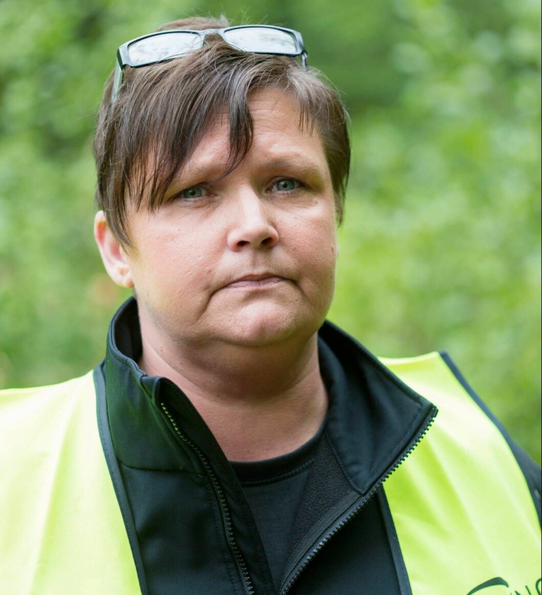 ”Det är ett kvitto på att polisen är nöjd med vårt arbete”. Stina Hjalmarsson sitter med i Missing peoples ledningsgrupp. Foto: Peter Helperin Stina Hjalmarsson som sitter med i Missing peoples ledningsgrupp
