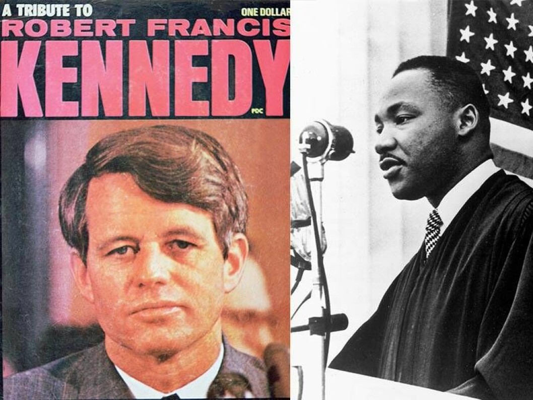 Bobby Kennedy och Martin Luther King