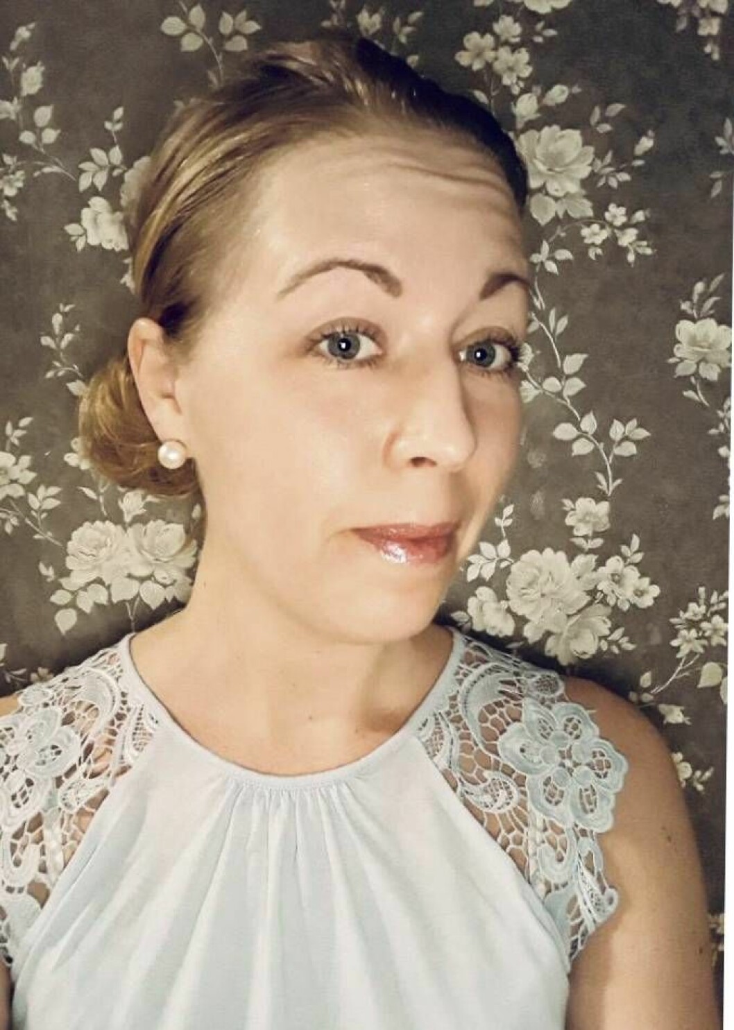 Lina stod sin syster Emma nära. Porträtt av Lina, syster till mördade Emma