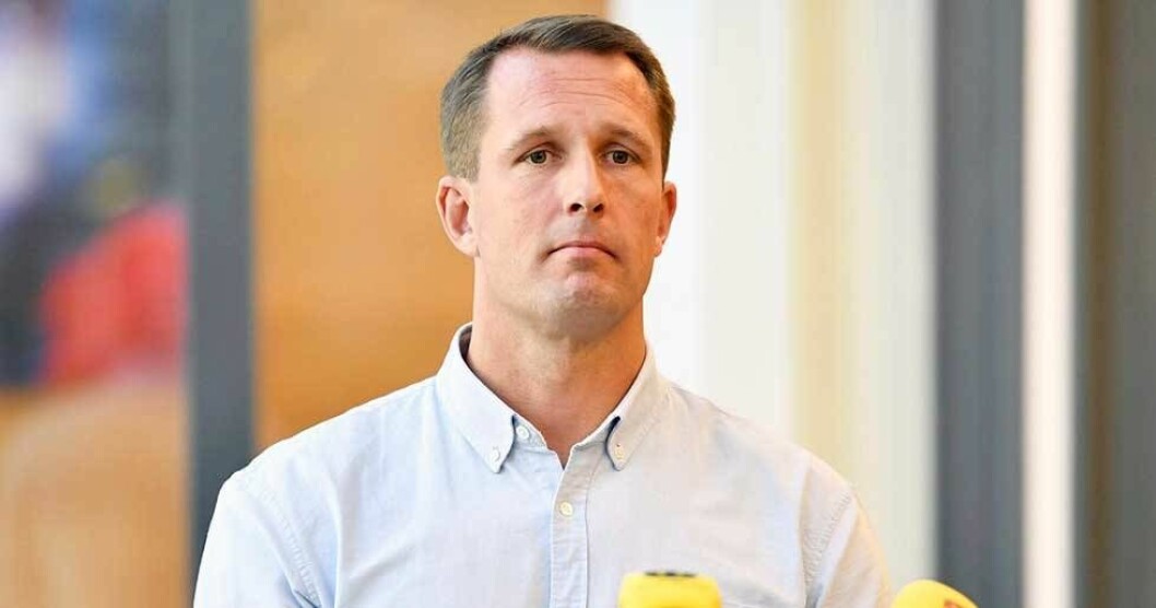 Mattias Sigfridsson på Polisregion Syd som blev ansvarig för insatsen kring Kim Wall-fallet på den svenska sidan Mattias Sigfridsson på Polisregion Syd som blev ansvarig för insatsen kring Kim Wall-fallet på den svenska sidan