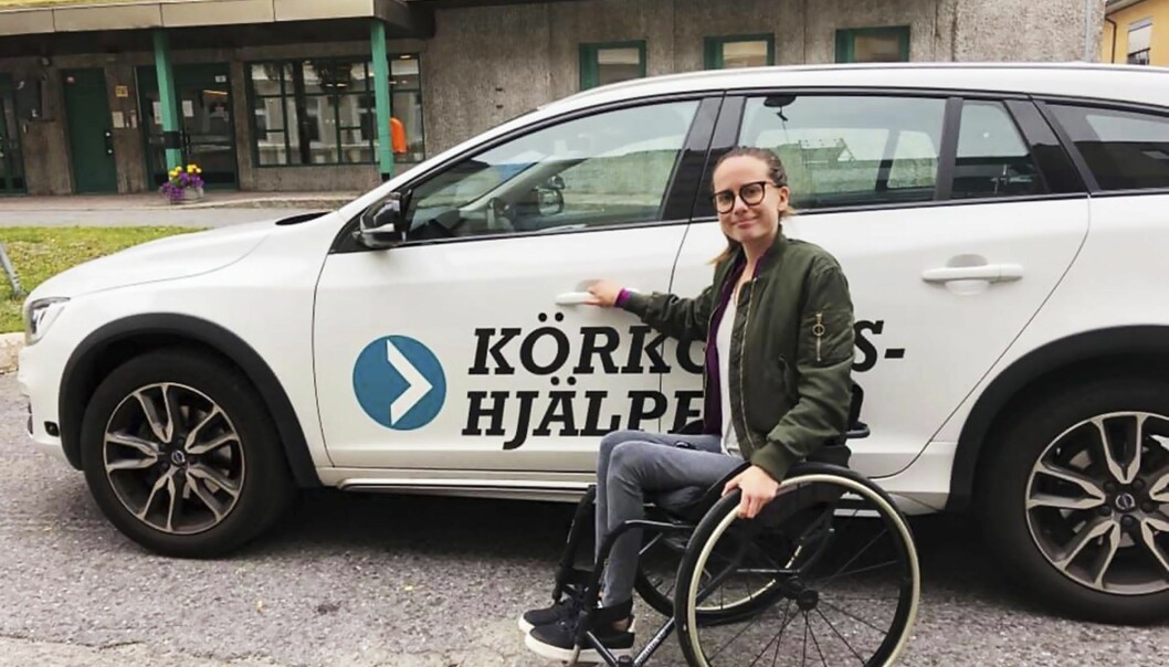 My har tagit körkort