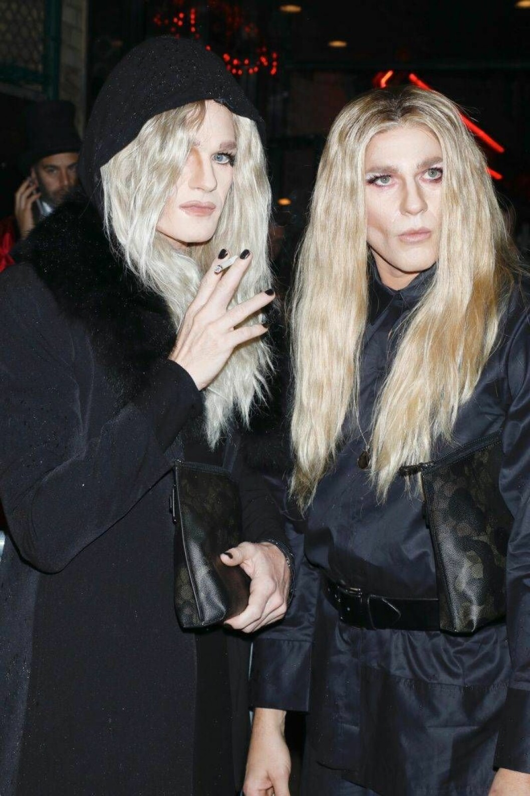 Neil Patrick Harris och David Burtka på Heidi Klums halloweenfest 2019