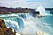 Niagarafallen pumpar ut en enorm mängd vatten på en gång.