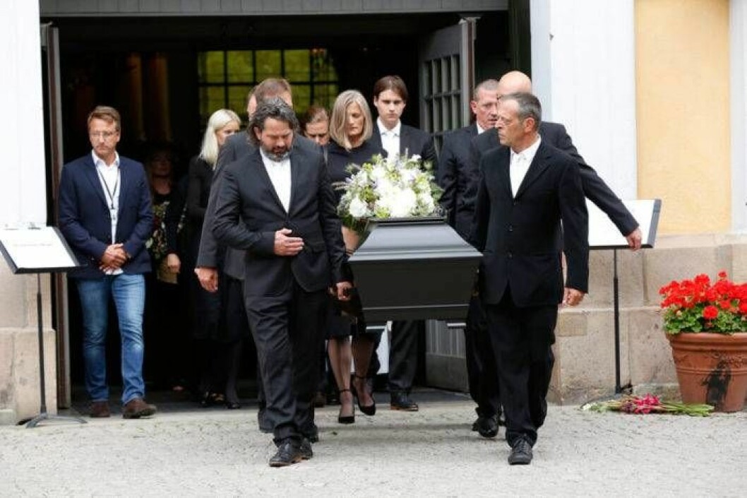 Michael Nyqvists begravning.