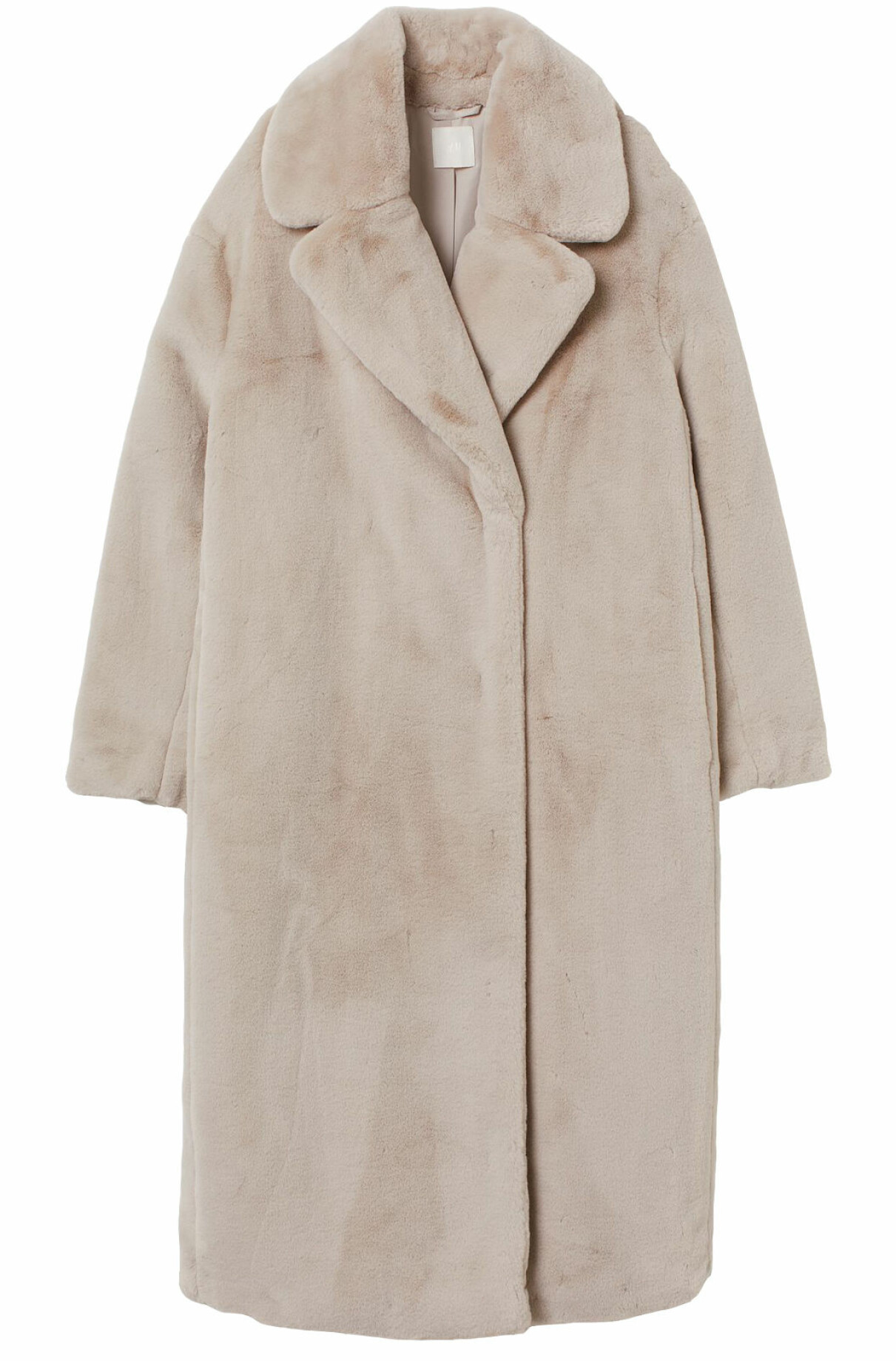 Offwhite fuskpälskappa från H&M