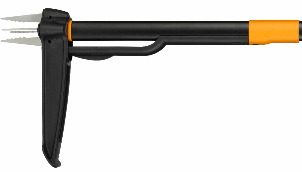 Ogräsuipptagare Xact från Fiskars.