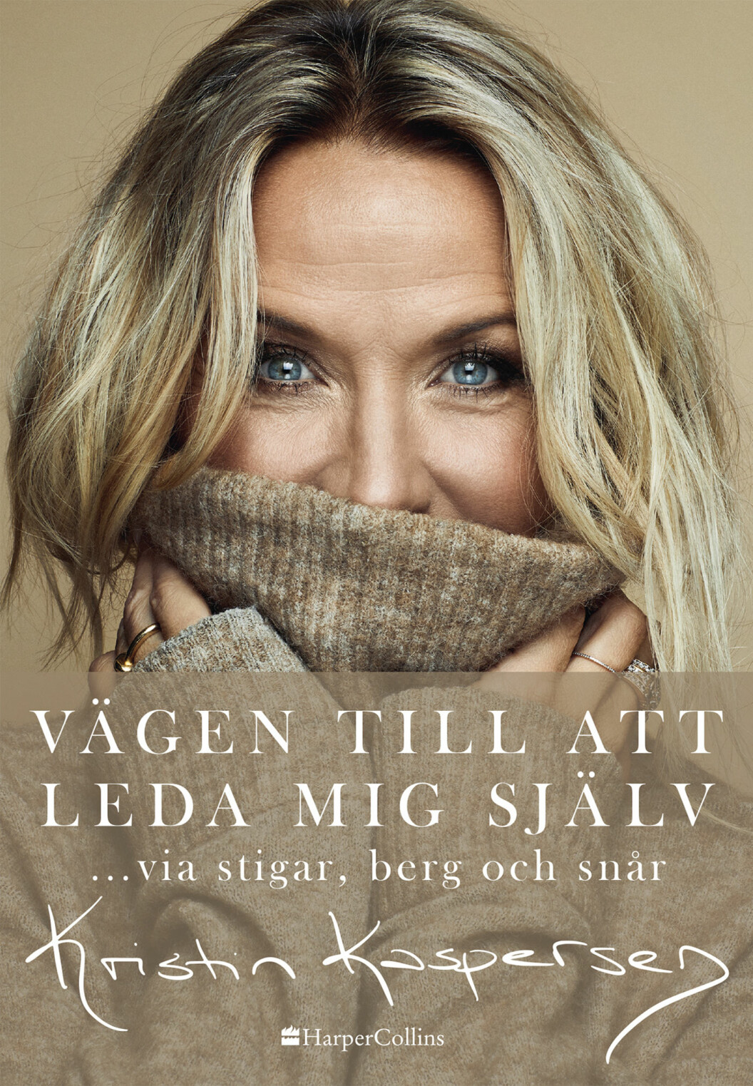 Kristins bok har tagit vägar via Bali och Gotland, nu är den klar och kommer den ut 10 december. Omslaget till Kristin Kaspersens bok Vägen till att leda mig själv
