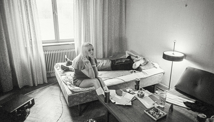 Agneta Fältskog och Björn Ulvaeus 1969