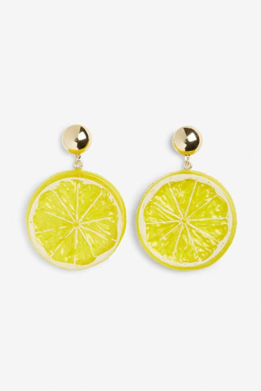 Citronformade örhängen