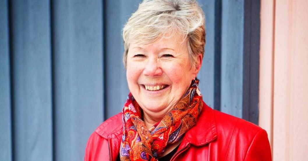 Anne-Marie är mycket nöjd med träningsprogrammet.