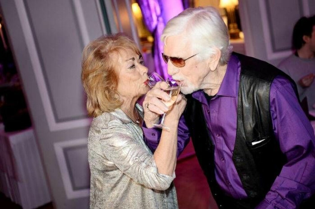 Owe Thörnqvist och Berit Gullberg