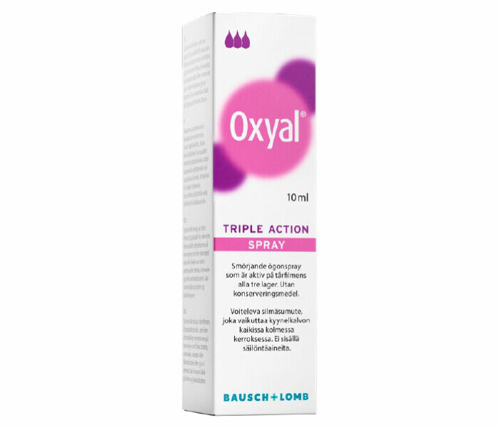 Oxyal Triple Action Spray, torra ögon