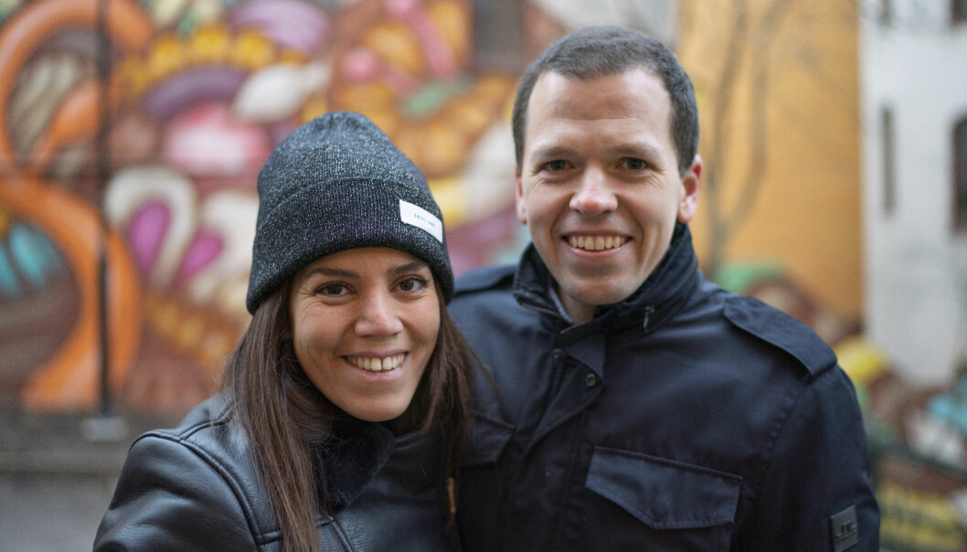 Paola Palacios och Wojtek Malinowski, föräldrar till hjärtsjuke Nicolas.