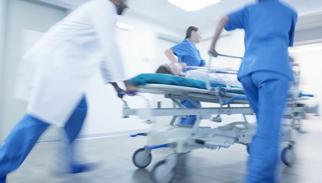 Niels Högel blev känd som "Räddnings-Rambo" bland kollegerna på sjukhuset. Patient på sjukhusbår