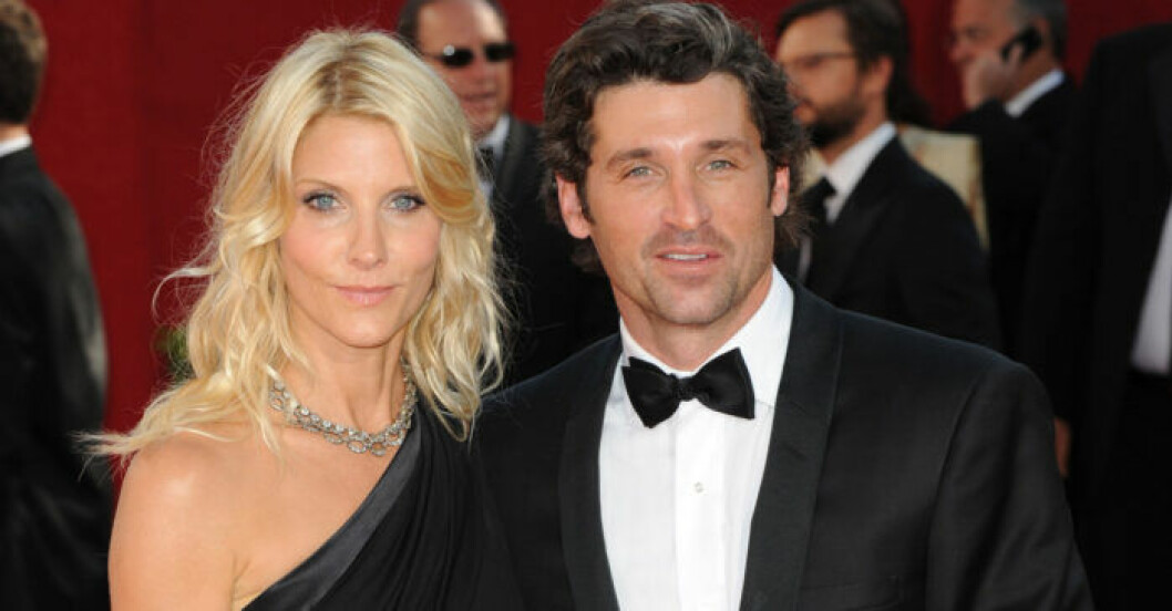 Patrick Dempsey med frun Jillian